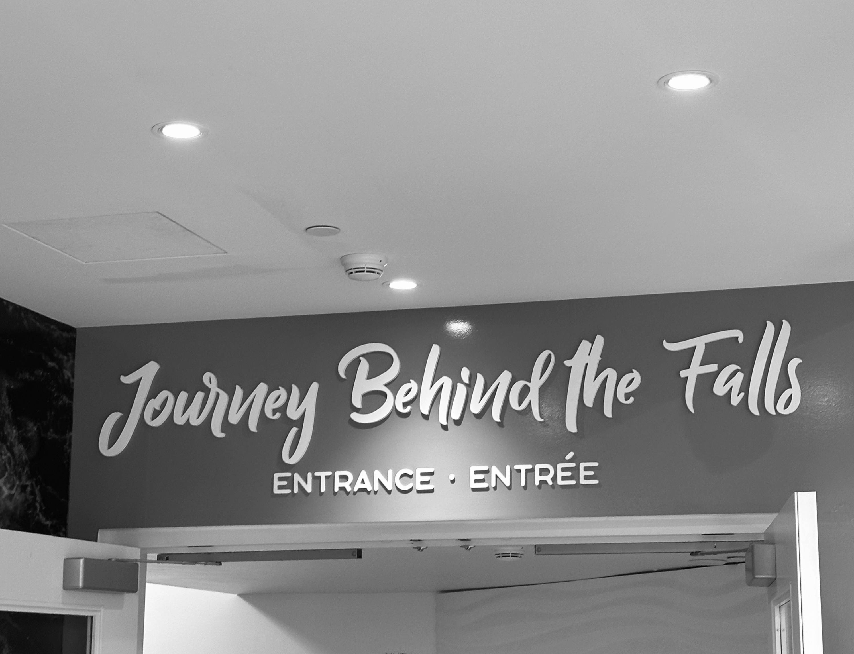 Behind The Falls